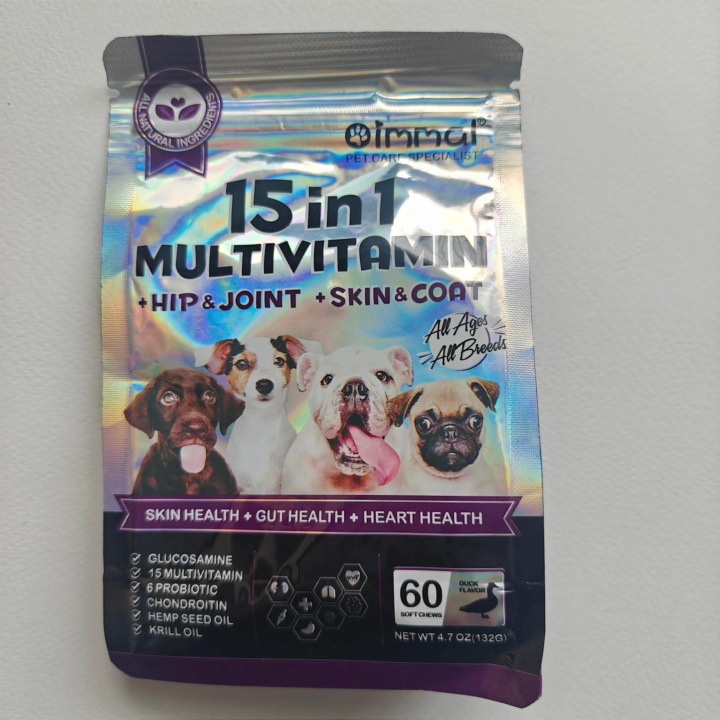 15 in 1 Dog Multivitamin - Brand New